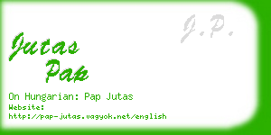 jutas pap business card